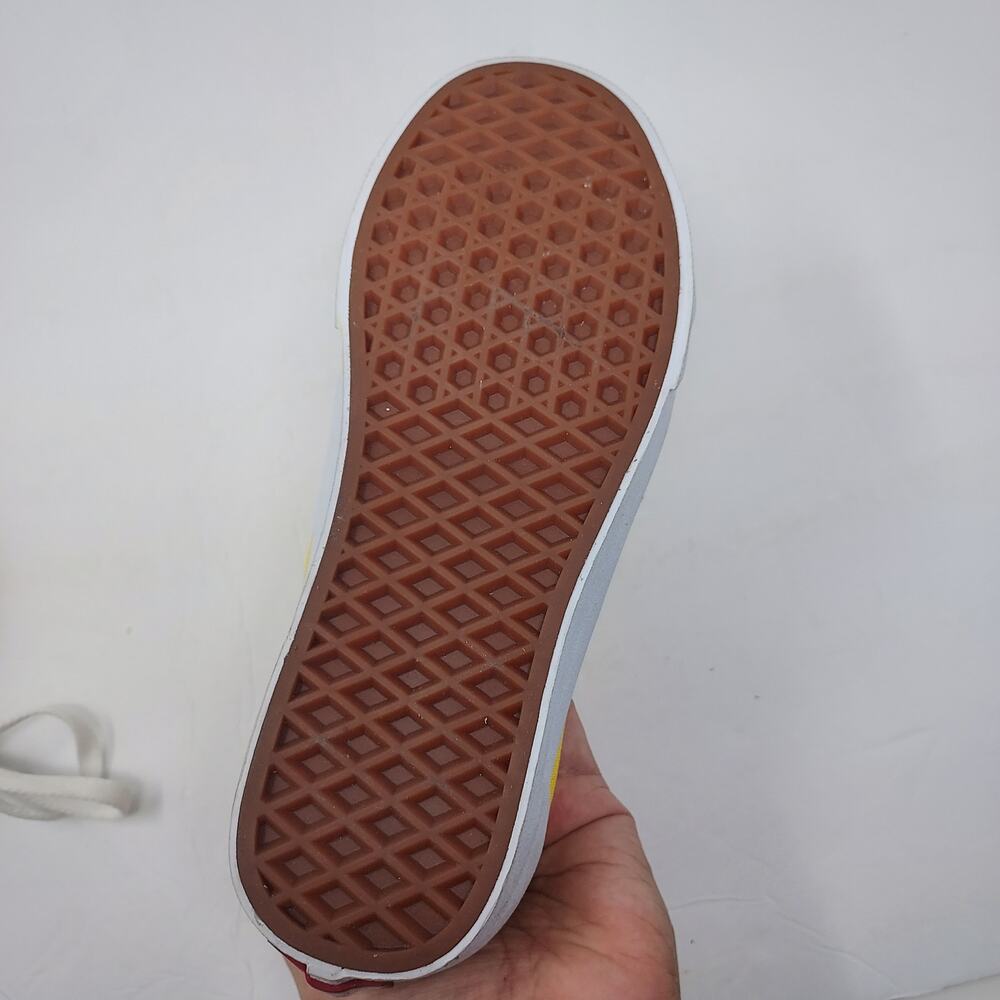 NEW Vans Classic Style Yellow Lace Up Size 6.5 - Picture 7 of 9